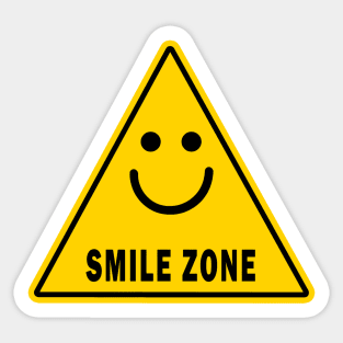 Smile zone Sticker